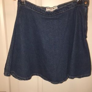 American Apparel Denim Circle Skirt